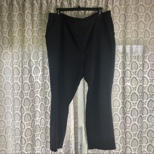 ASOS Size 20 Black Cuffed Pants